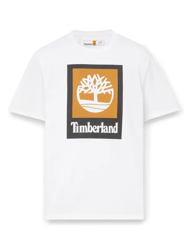 TIMBERLAND TIMBERLAND Majica  višnja / crna / bijela