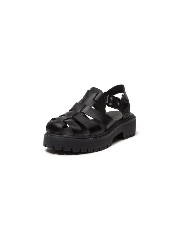 TIMBERLAND TIMBERLAND Sandale s remenčićima 'Fisherman'  crna