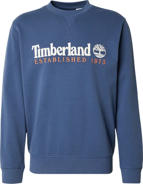 TIMBERLAND TIMBERLAND Sweater majica  safirno plava / narančasta / bijela