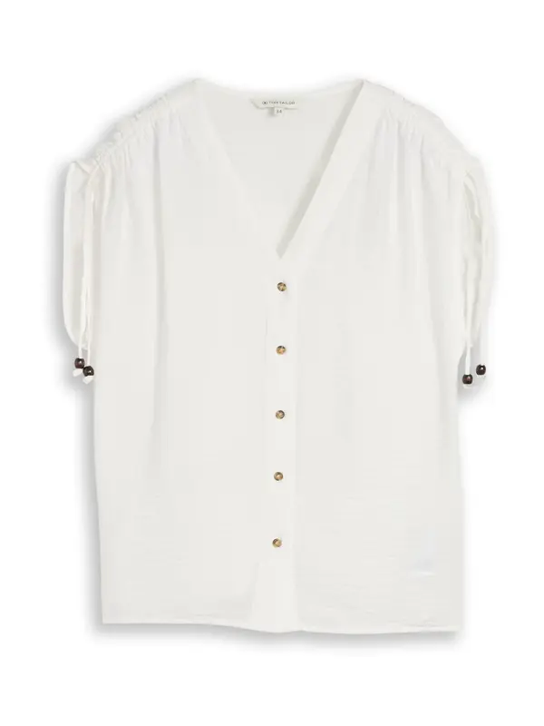 TOM TAILOR TOM TAILOR Bluza  bijela