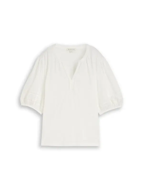 TOM TAILOR TOM TAILOR Bluza  bijela