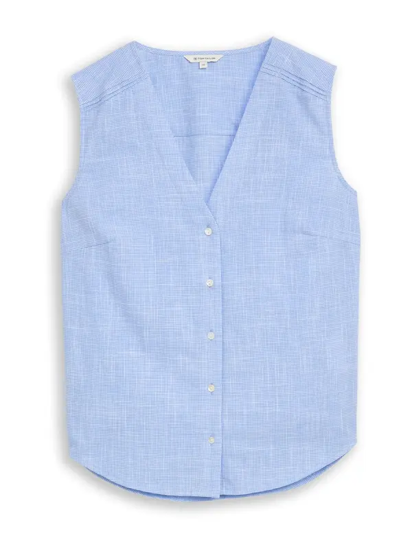 TOM TAILOR TOM TAILOR Bluza  kraljevsko plava / pastelno plava