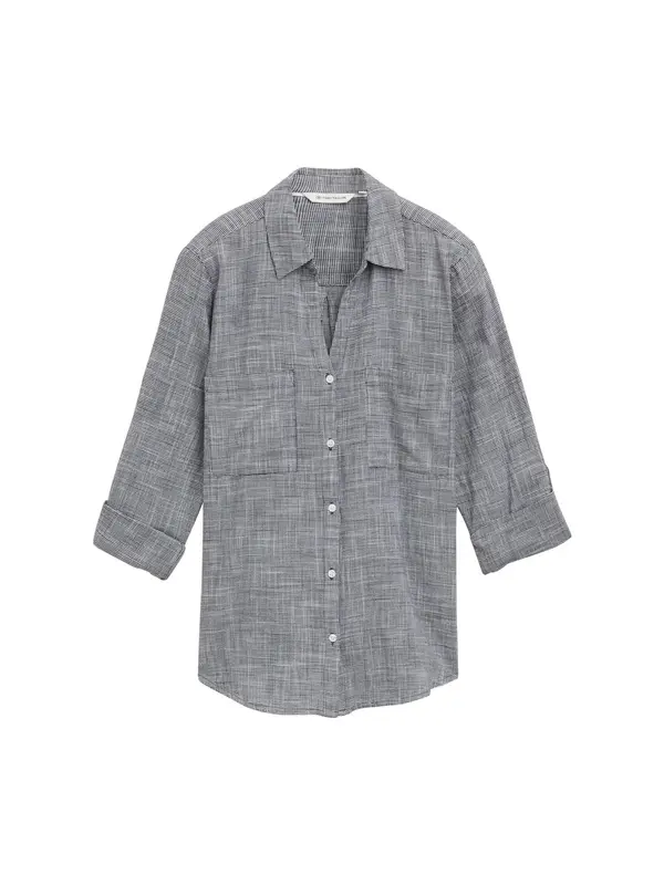 Tom Tailor TOM TAILOR Bluza  morsko plava / bijela