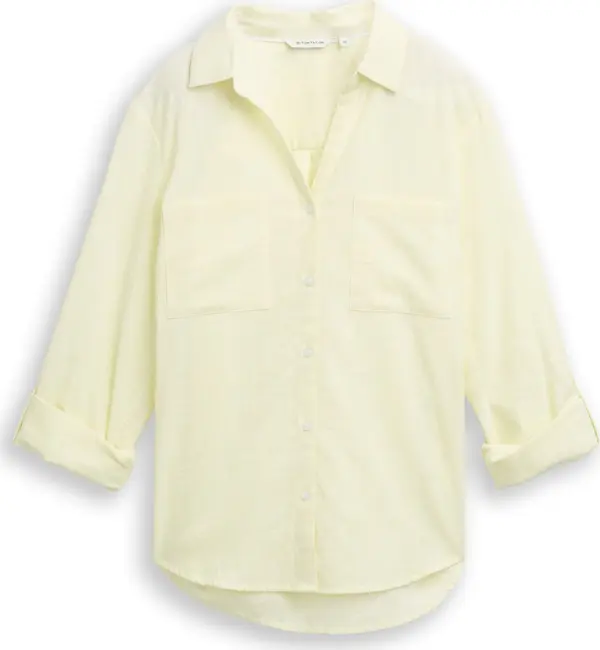 Tom Tailor TOM TAILOR Bluza  pastelno žuta