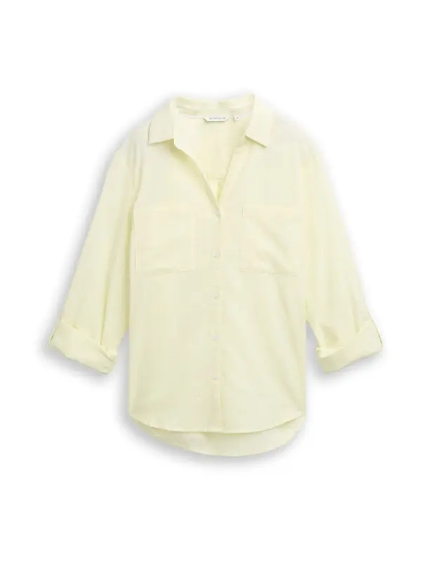 Tom Tailor TOM TAILOR Bluza  pastelno žuta