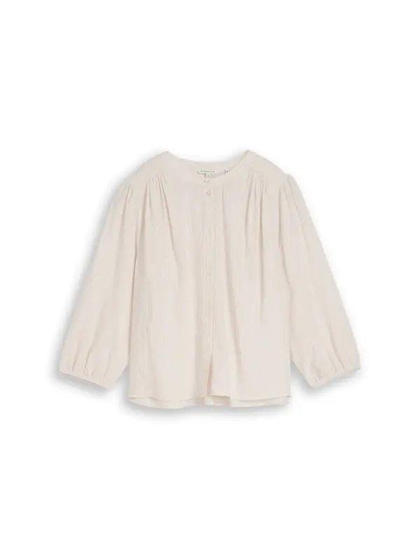 TOM TAILOR TOM TAILOR Bluza  pijesak / bijela