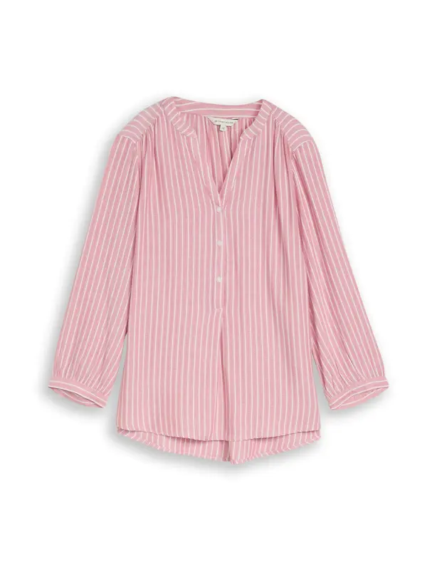 Tom Tailor TOM TAILOR Bluza  roza / bijela
