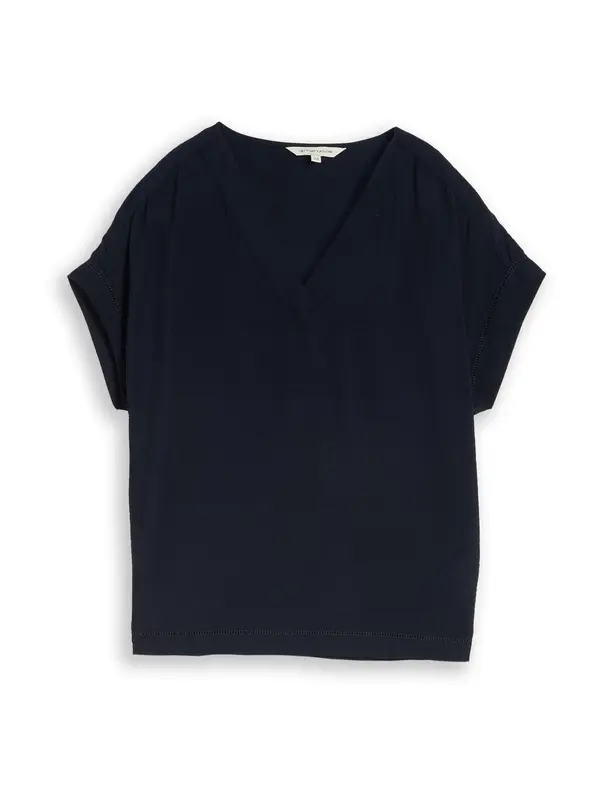 TOM TAILOR TOM TAILOR Bluza  tamno plava