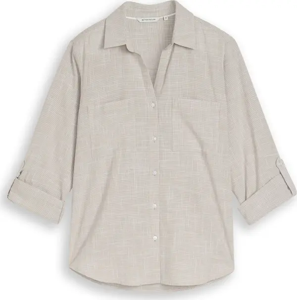 Tom Tailor TOM TAILOR Bluza  taupe siva