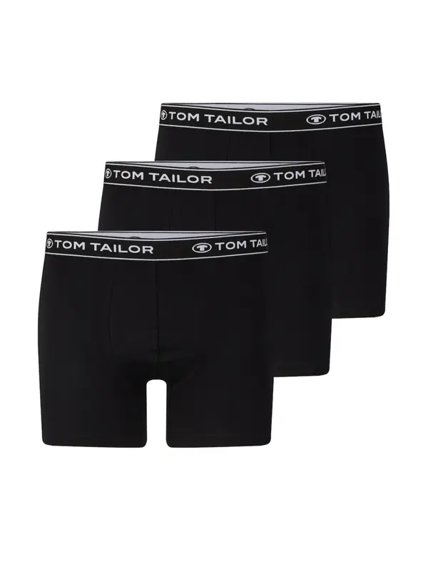 Tom Tailor TOM TAILOR Bokserice  crna / bijela