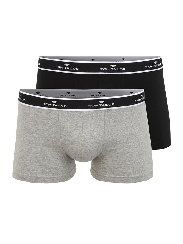 TOM TAILOR TOM TAILOR Bokserice  siva / crna