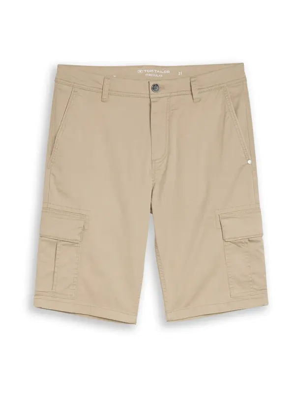 TOM TAILOR TOM TAILOR Cargo hlače  boja devine dlake (camel)