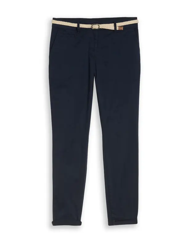 TOM TAILOR TOM TAILOR Chino hlače  tamno plava