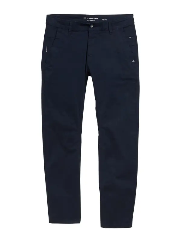 TOM TAILOR TOM TAILOR Chino hlače  tamno plava
