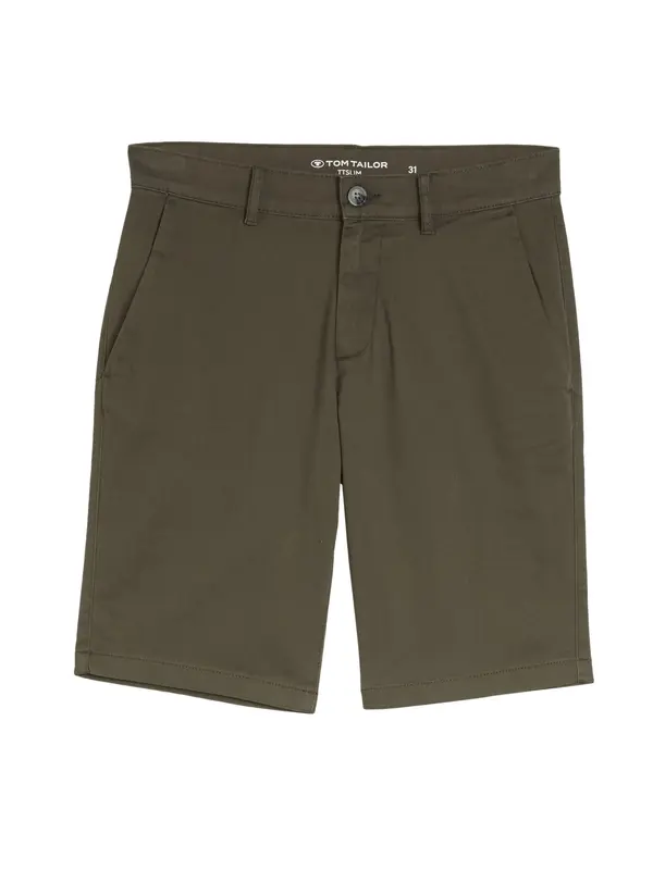 Tom Tailor TOM TAILOR Chino hlače  tamno zelena