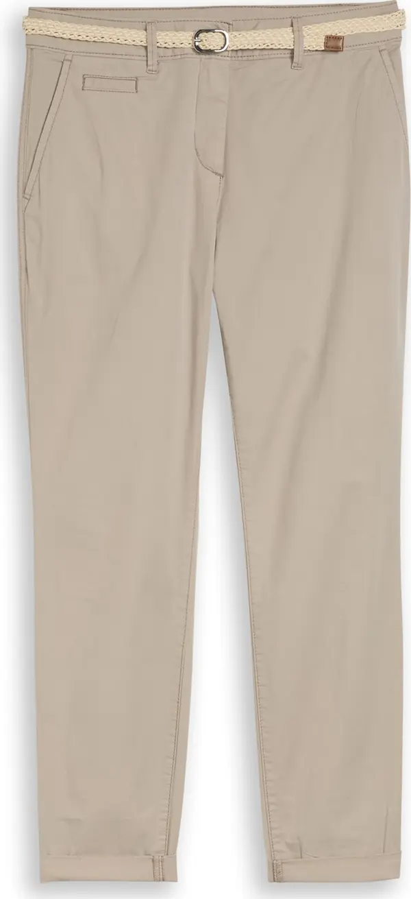 Tom Tailor TOM TAILOR Chino hlače  taupe siva