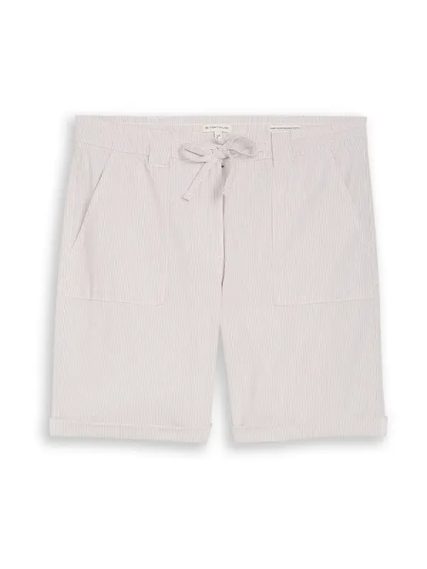Tom Tailor TOM TAILOR Chino hlače  taupe siva / prljavo bijela