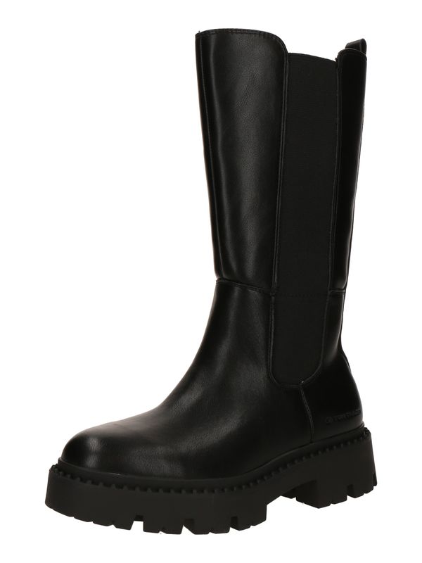 TOM TAILOR TOM TAILOR Čizme  crna