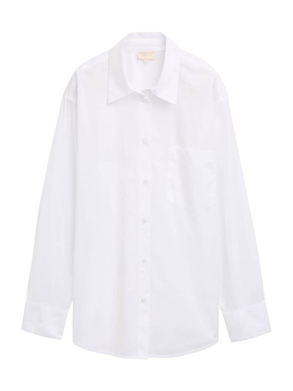 TOM TAILOR DENIM TOM TAILOR DENIM Bluza  bijela