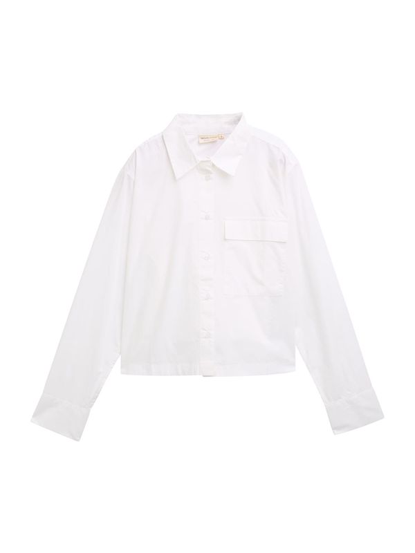 TOM TAILOR DENIM TOM TAILOR DENIM Bluza  bijela