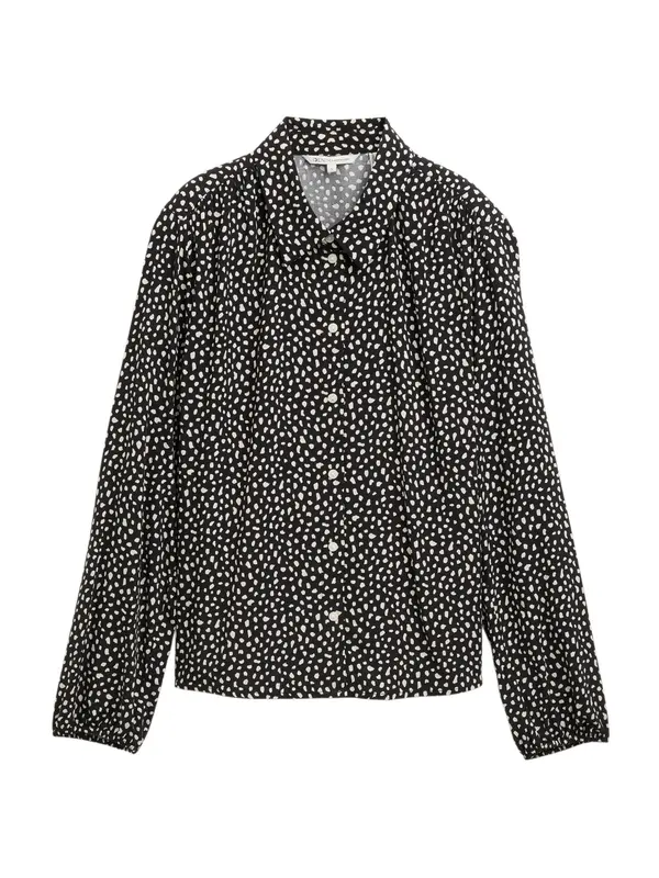 Tom Tailor TOM TAILOR DENIM Bluza  crna / prljavo bijela