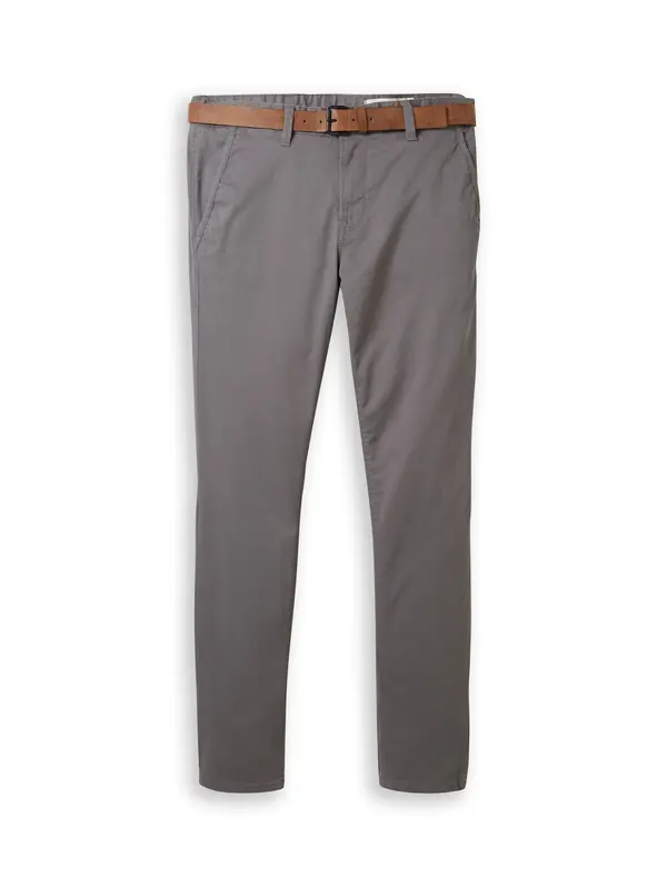 TOM TAILOR DENIM TOM TAILOR DENIM Chino hlače  bež siva