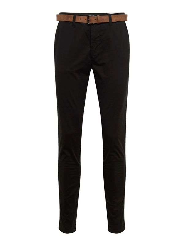TOM TAILOR DENIM TOM TAILOR DENIM Chino hlače  crna