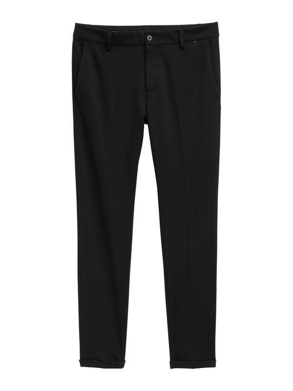 TOM TAILOR DENIM TOM TAILOR DENIM Chino hlače  siva / crna