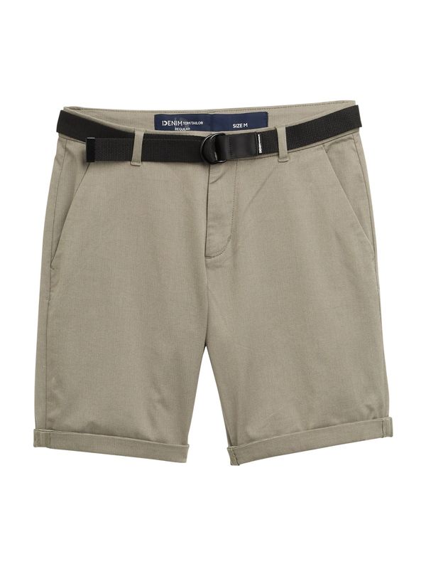 TOM TAILOR DENIM TOM TAILOR DENIM Chino hlače  tamno bež