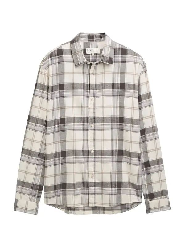 Tom Tailor TOM TAILOR DENIM Košulja  bež / smeđa / crna