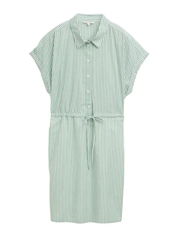 Tom Tailor TOM TAILOR DENIM Košulja haljina  menta / prljavo bijela