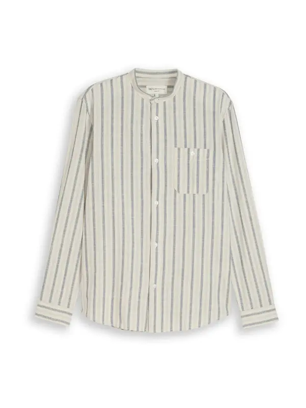 Tom Tailor TOM TAILOR DENIM Košulja  kraljevski zelena / lila / bijela