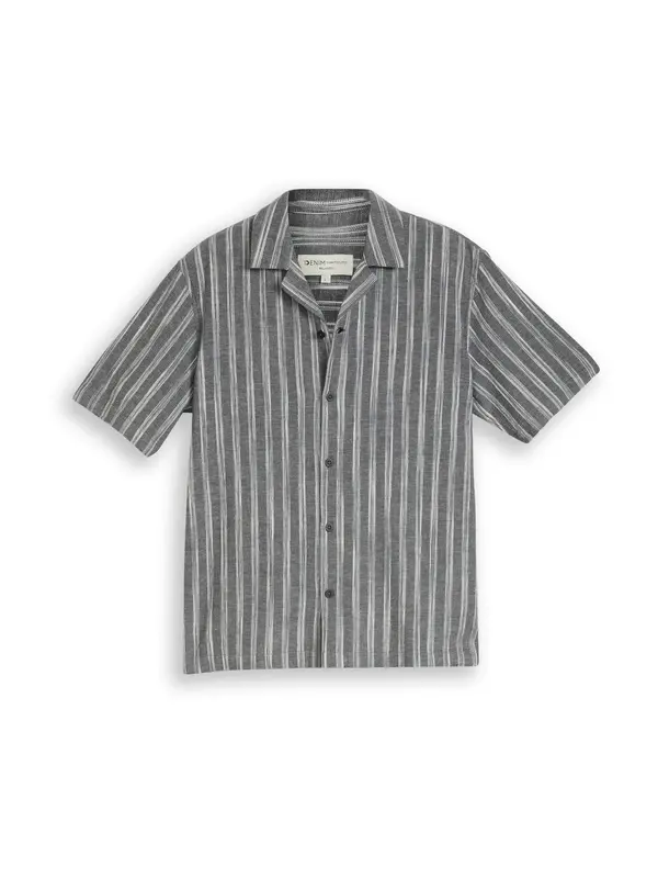 TOM TAILOR DENIM TOM TAILOR DENIM Košulja  siva / svijetlosiva / crna melange