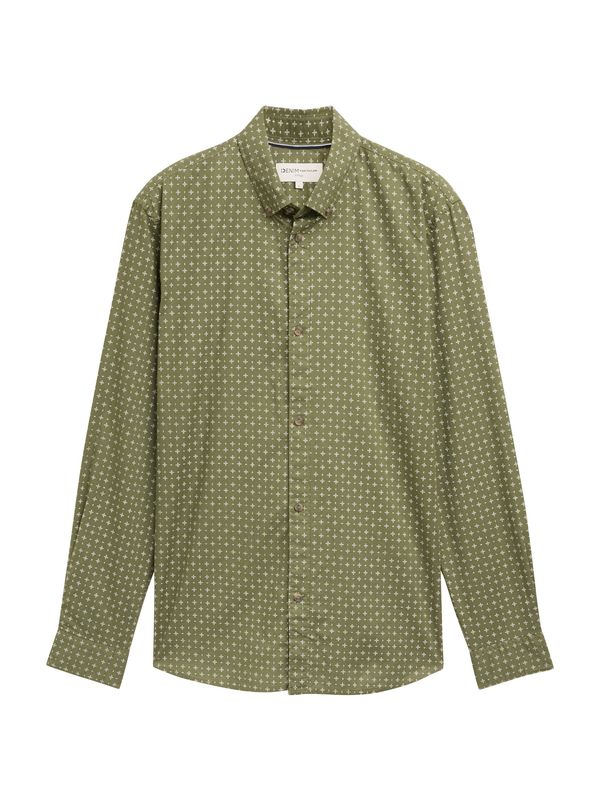 TOM TAILOR DENIM TOM TAILOR DENIM Košulja  svijetlosiva / maslinasta