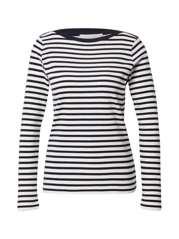 Tom Tailor TOM TAILOR DENIM Majica  noćno plava / bijela