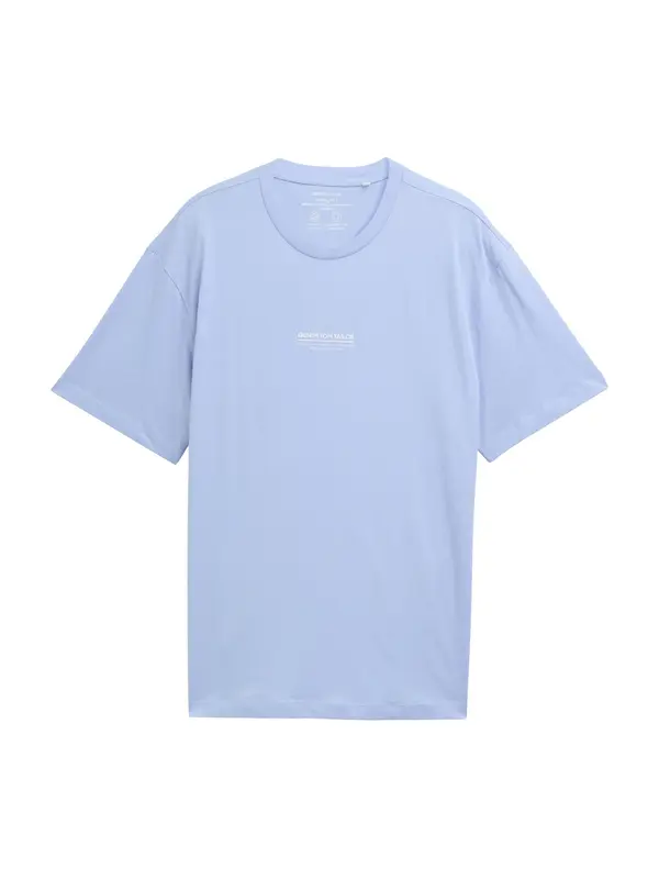 TOM TAILOR DENIM TOM TAILOR DENIM Majica  svijetloplava / bijela