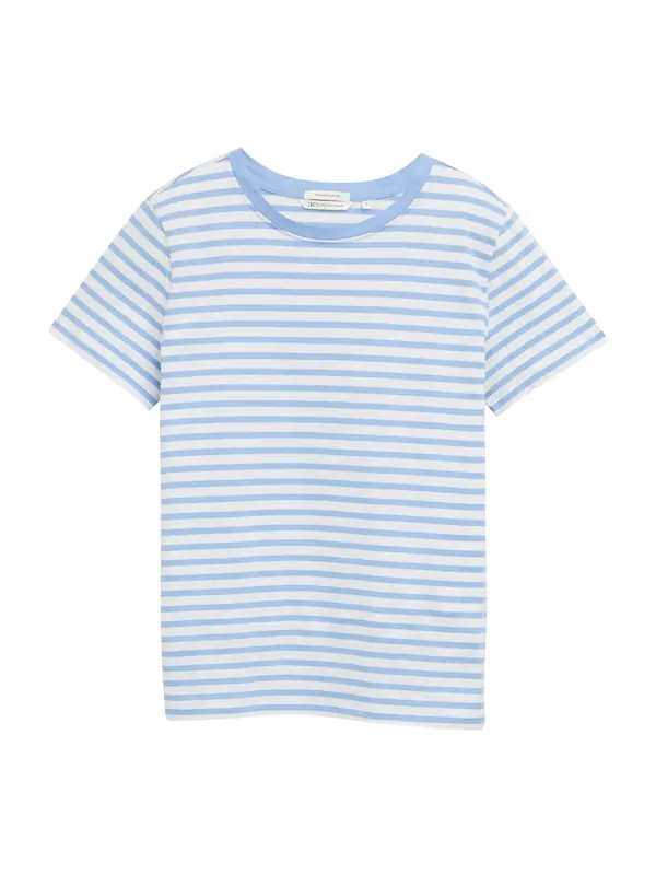 Tom Tailor TOM TAILOR DENIM Majica  svijetloplava / prljavo bijela