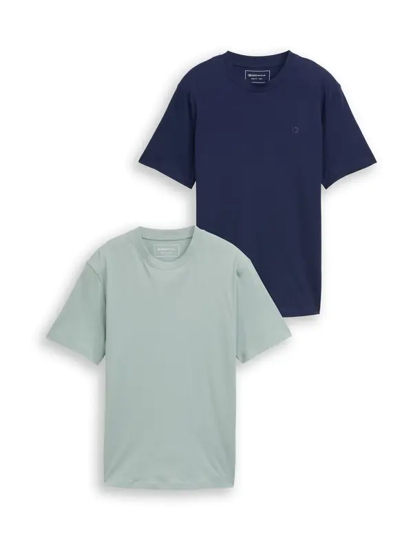 Tom Tailor TOM TAILOR DENIM Majica  tamno plava / menta
