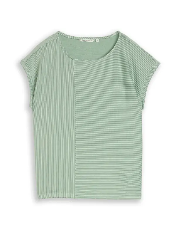 TOM TAILOR DENIM TOM TAILOR DENIM Majica  zelena / svijetlozelena