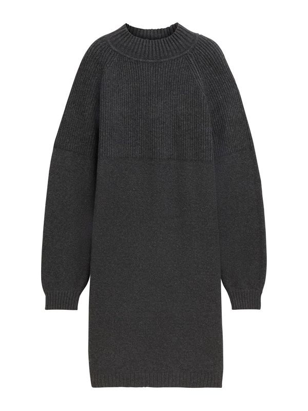 TOM TAILOR DENIM TOM TAILOR DENIM Pletena haljina  tamo siva