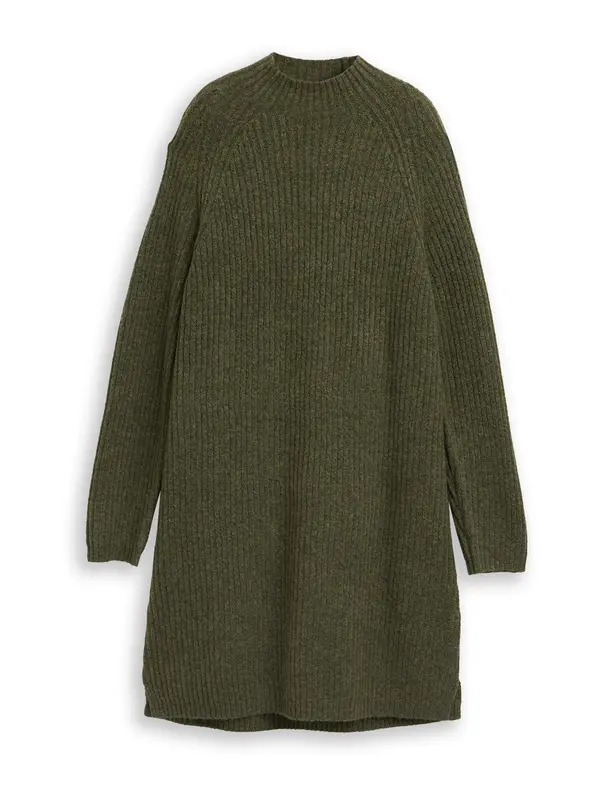 Tom Tailor TOM TAILOR DENIM Pletena haljina  zelena melange