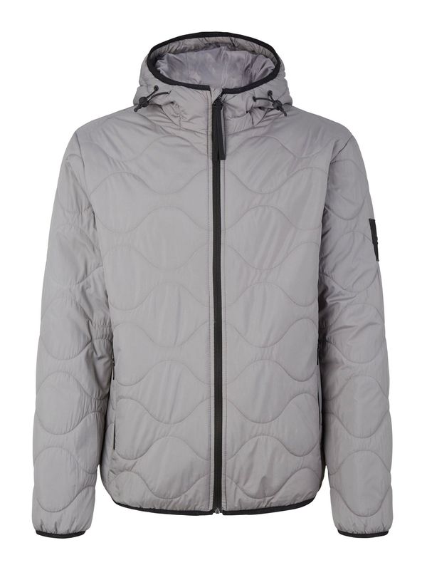 TOM TAILOR DENIM TOM TAILOR DENIM Prijelazna jakna  dimno siva / crna