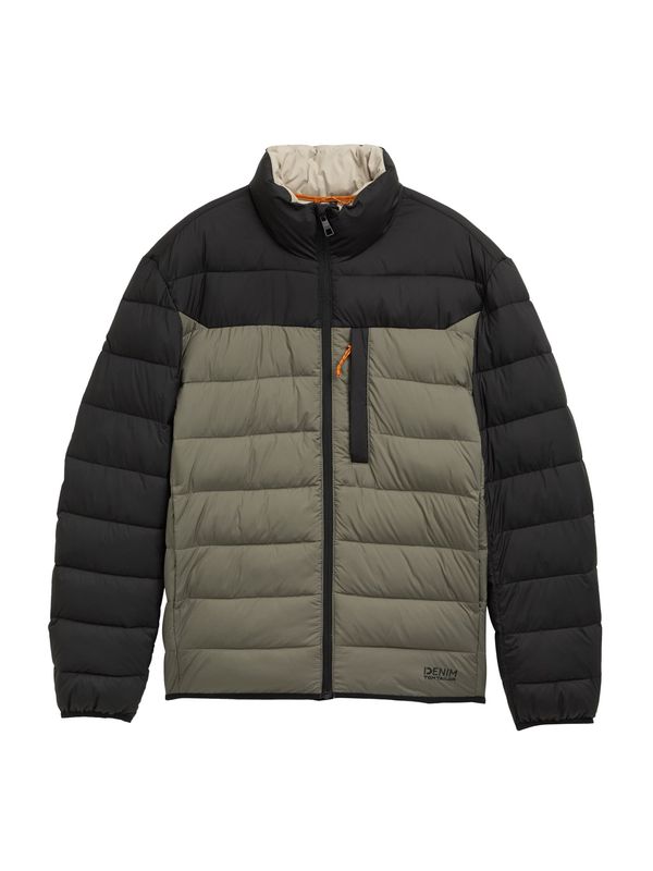 TOM TAILOR DENIM TOM TAILOR DENIM Prijelazna jakna  maslinasta / crna