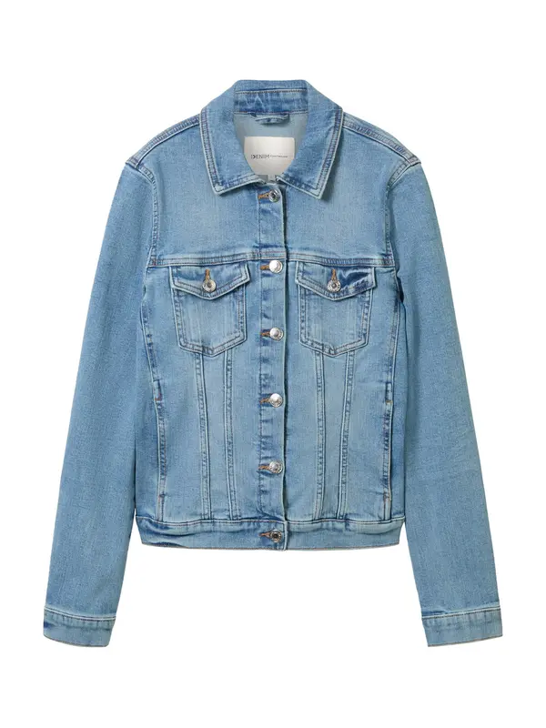 Tom Tailor TOM TAILOR DENIM Prijelazna jakna  plavi traper