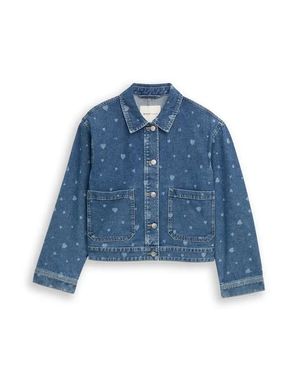 TOM TAILOR DENIM TOM TAILOR DENIM Prijelazna jakna  plavi traper / svijetloplava