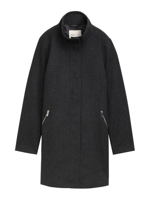 TOM TAILOR DENIM TOM TAILOR DENIM Prijelazni kaput  siva / tamo siva