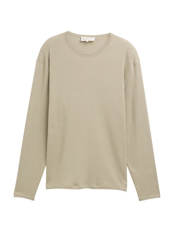 TOM TAILOR DENIM TOM TAILOR DENIM Pulover  bež