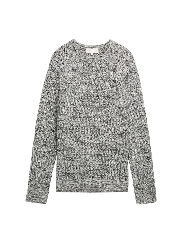 TOM TAILOR DENIM TOM TAILOR DENIM Pulover  crna / bijela