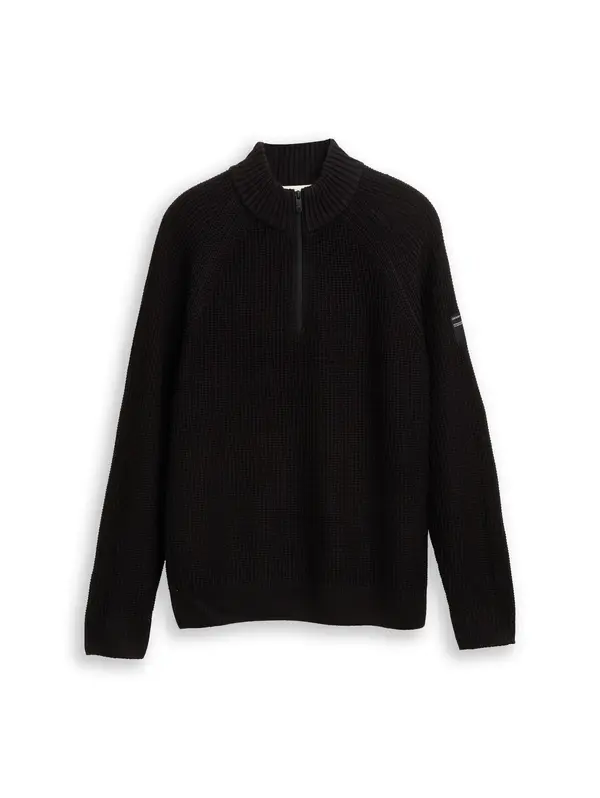 Tom Tailor TOM TAILOR DENIM Pulover  crna