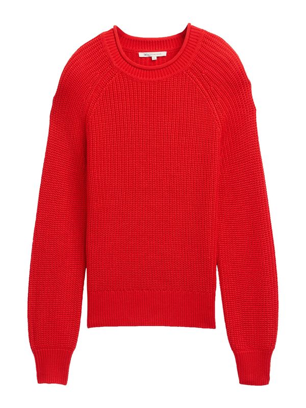 TOM TAILOR DENIM TOM TAILOR DENIM Pulover  crvena